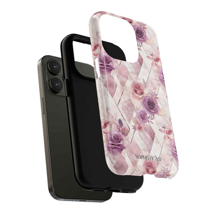 Royal Floral in Mauve Rose - iPhone Magsafe Case