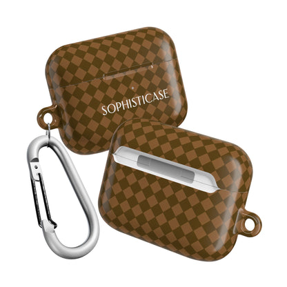 AirPod Cases - Diamond Diva in Brown