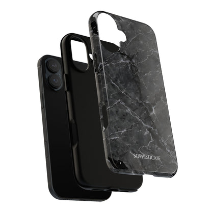 Marble Opulence in Black - iPhone Case, Samsung Galaxy Case, Google Pixel Case