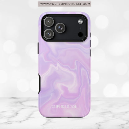 Liquid Magic in Sunset Haze - iPhone Case
