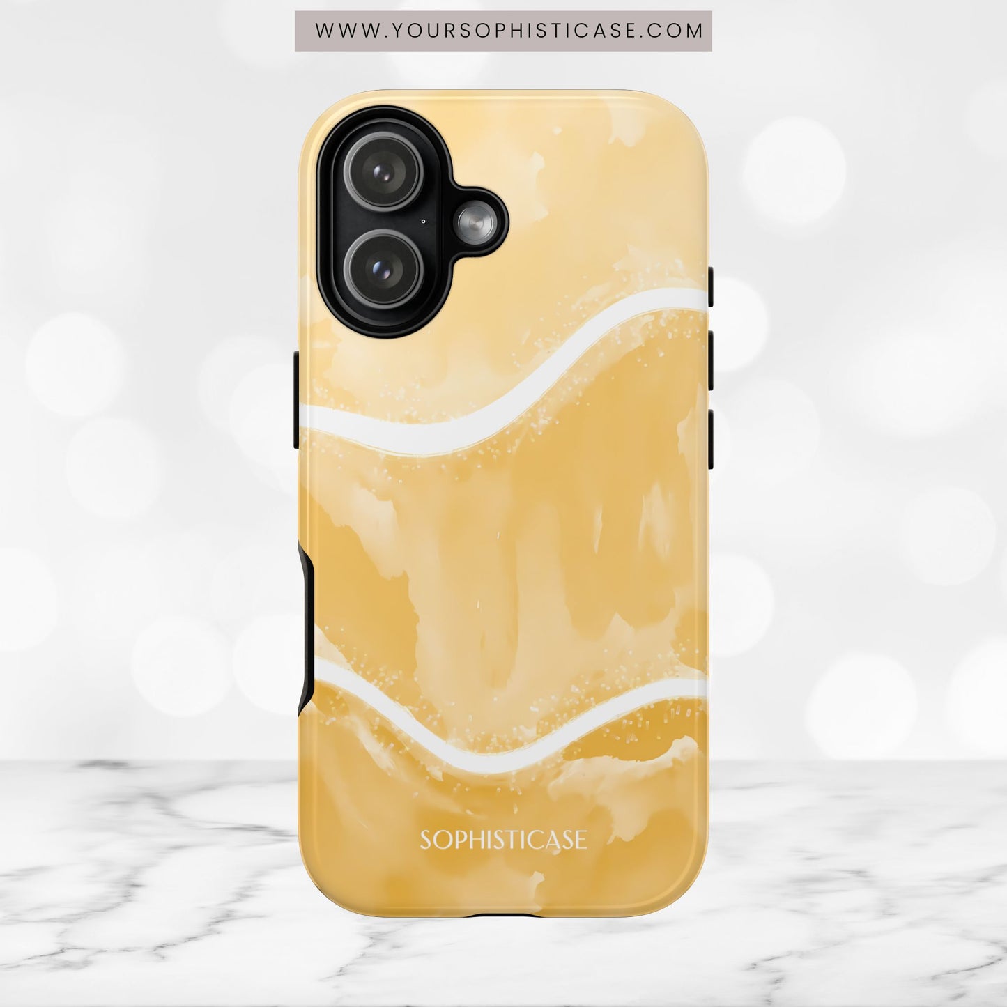 Serenity in Yellow - iPhone Case