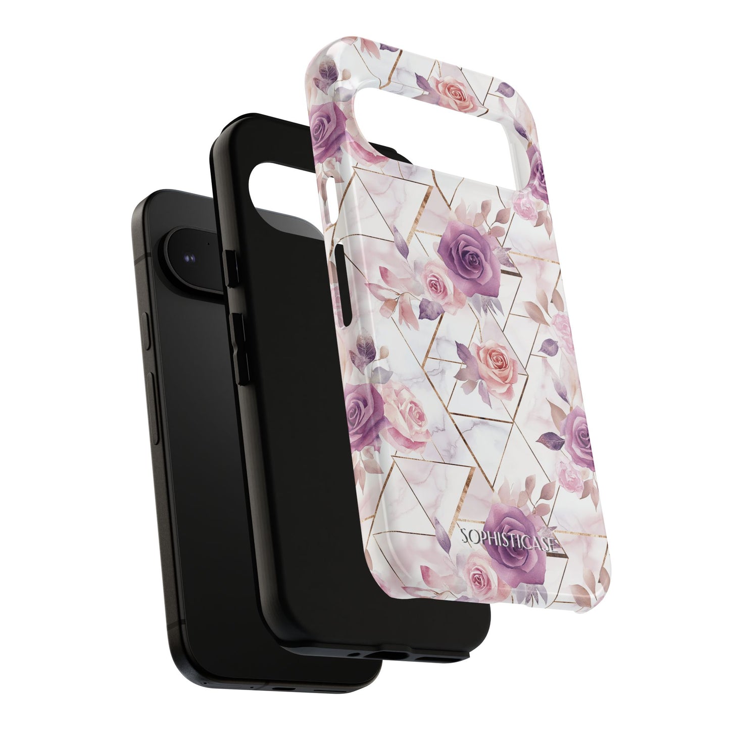 Royal Floral in Rose Royale - Tough Phone Case