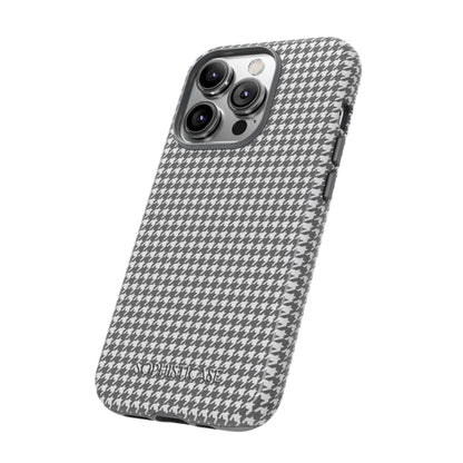 Tough Case - Houndstooth in Grey