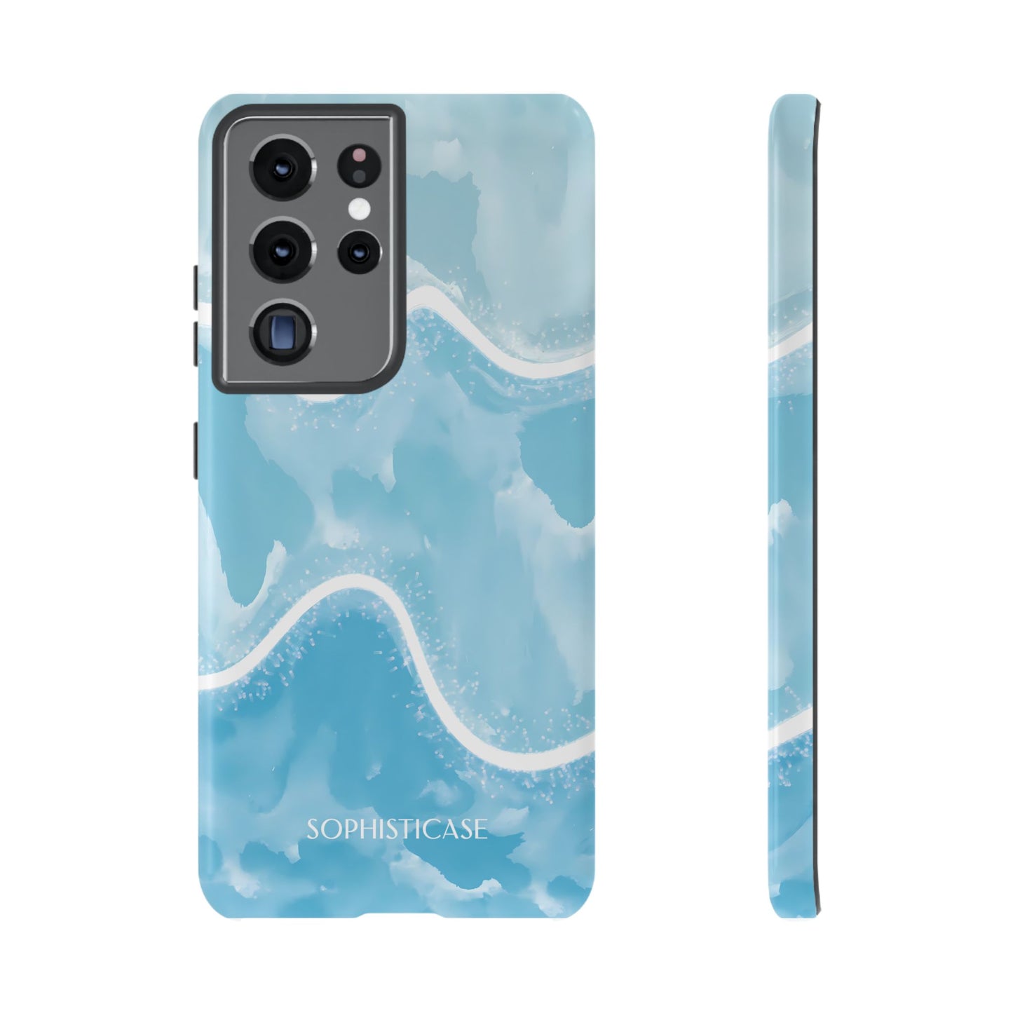 Serenity in Blue - Drop Proof Phone Case for iPhone, Samsung Galaxy and Google Pixel