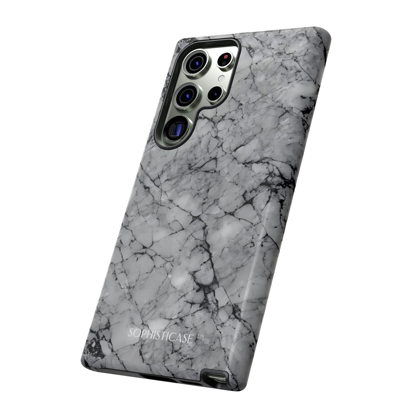 Marble Opulence in Grey - iPhone Case, Samsung Galaxy Case, Google Pixel Case