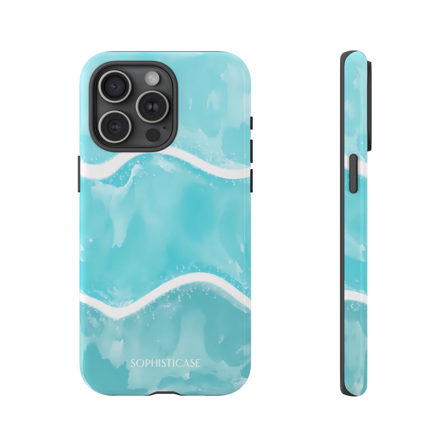 Serenity in Aqua - iPhone Case