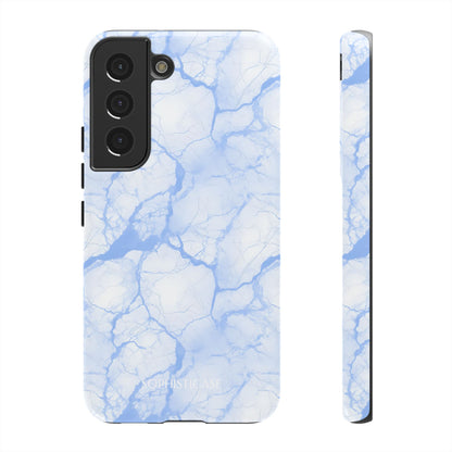 Marble Opulence in Blue - Tough Phone Case