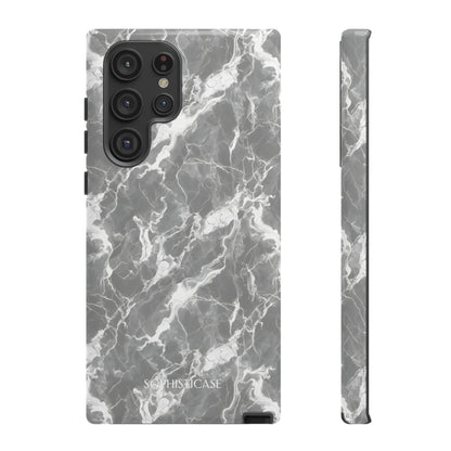 Marble Crush in Charcoal Grey - iPhone Case, Samsung Galaxy Case, Google Pixel Case