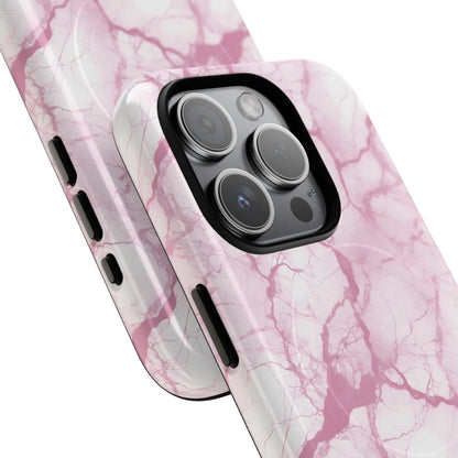 Marble Opulence in Pink - Magsafe Case