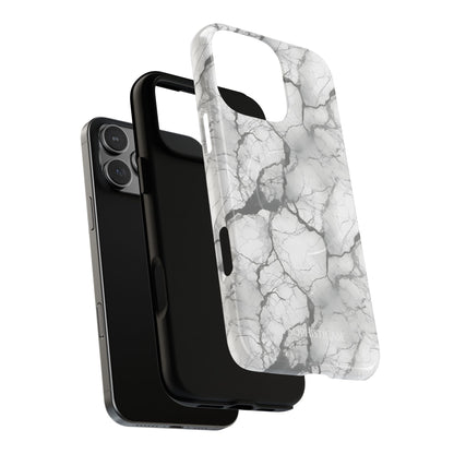 Marble Opulence in Charcoal Grey - Magsafe Case
