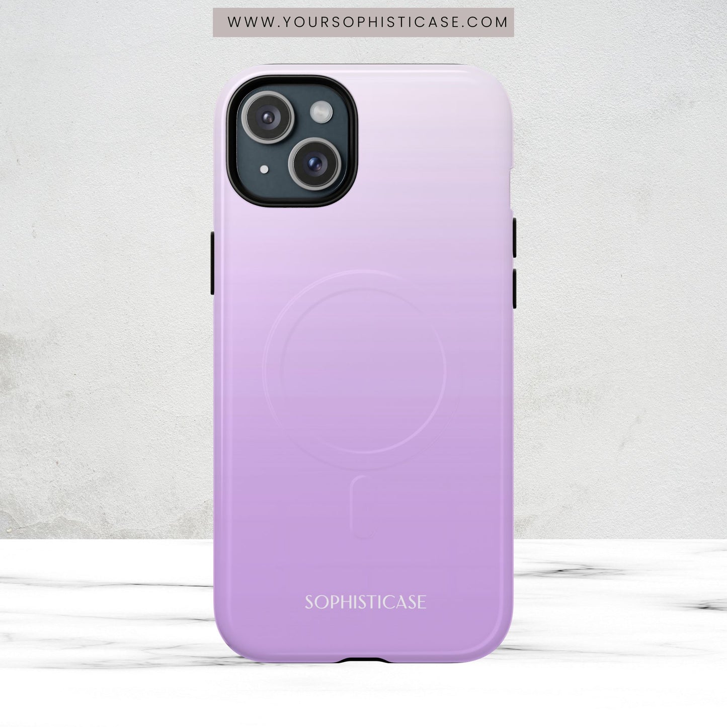 Heavenly in Light Purple - Magsafe Case