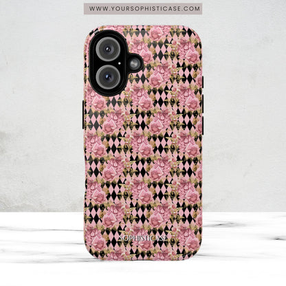 Rose Diamond Romance in Valentina - Magsafe Case
