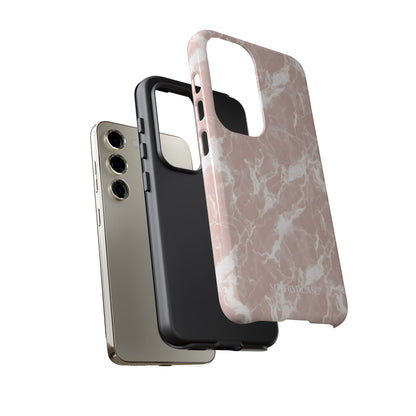 Marble Crush in Neutral Beige - Tough Phone Case