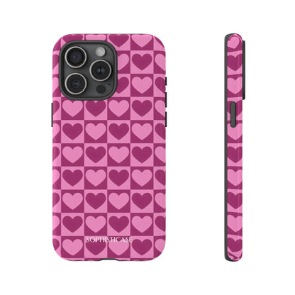 Tough Love in Purple - Tough Phone Case