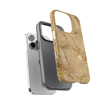 Marble Opulence in Gold - iPhone Case, Samsung Galaxy Case, Google Pixel Case