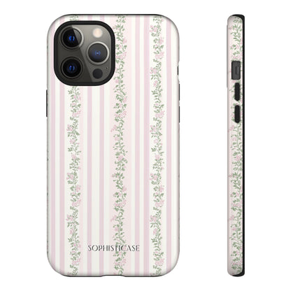 The Sweetest Thing in Coquette Rose Vine - iPhone Case