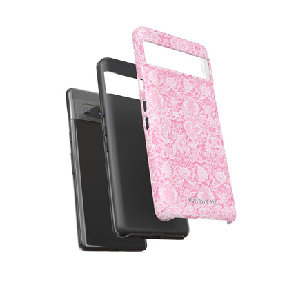 Luxe Lace in Pink - iPhone Case, Samsung Galaxy Case, Google Pixel Case