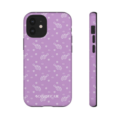 Turtle Island in Purple - Drop Proof iPhone Case