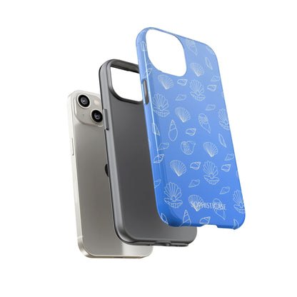 Seashell Society in Ocean Blue - iPhone Case