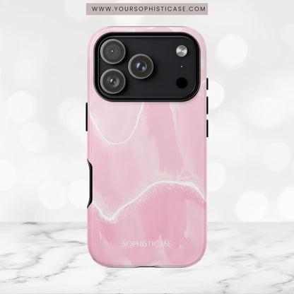 Serenity in Light Pink - iPhone Case