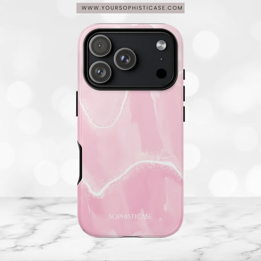 Serenity in Light Pink - iPhone Case