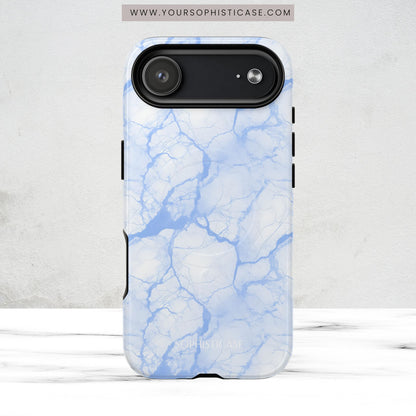 Marble Opulence in Blue - Magsafe Case