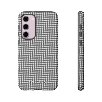 Tough Case - Houndstooth in Grey