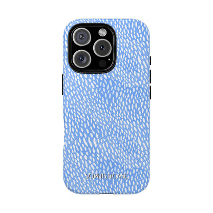 Oh Deer! in Blue - Protective Phone Case for iPhone