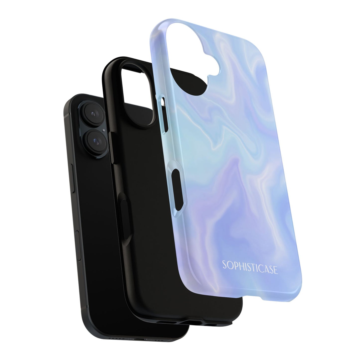 Liquid Magic in Blue Haze - Tough Phone Case for iPhone