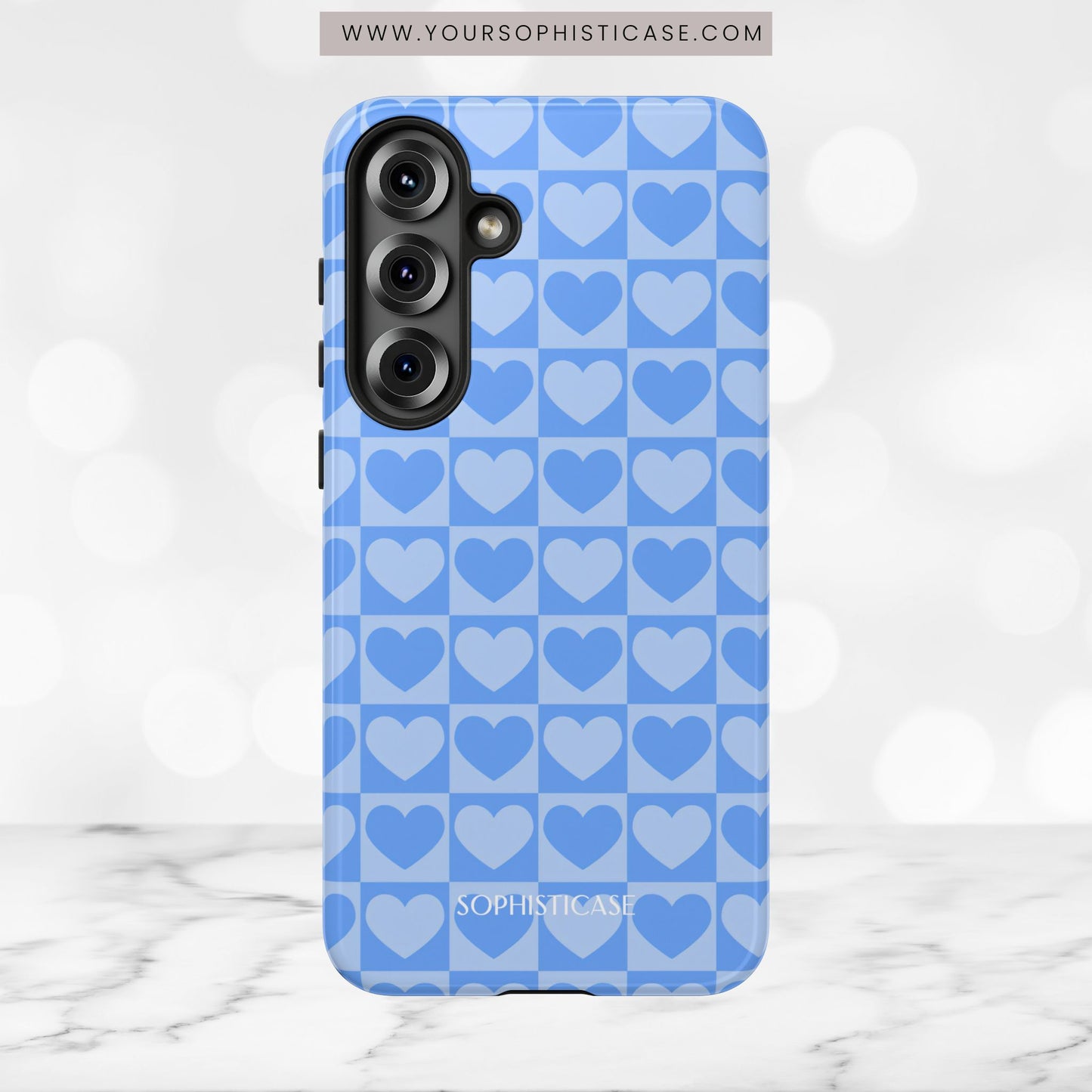 Tough Love in Blue - Tough Phone Case