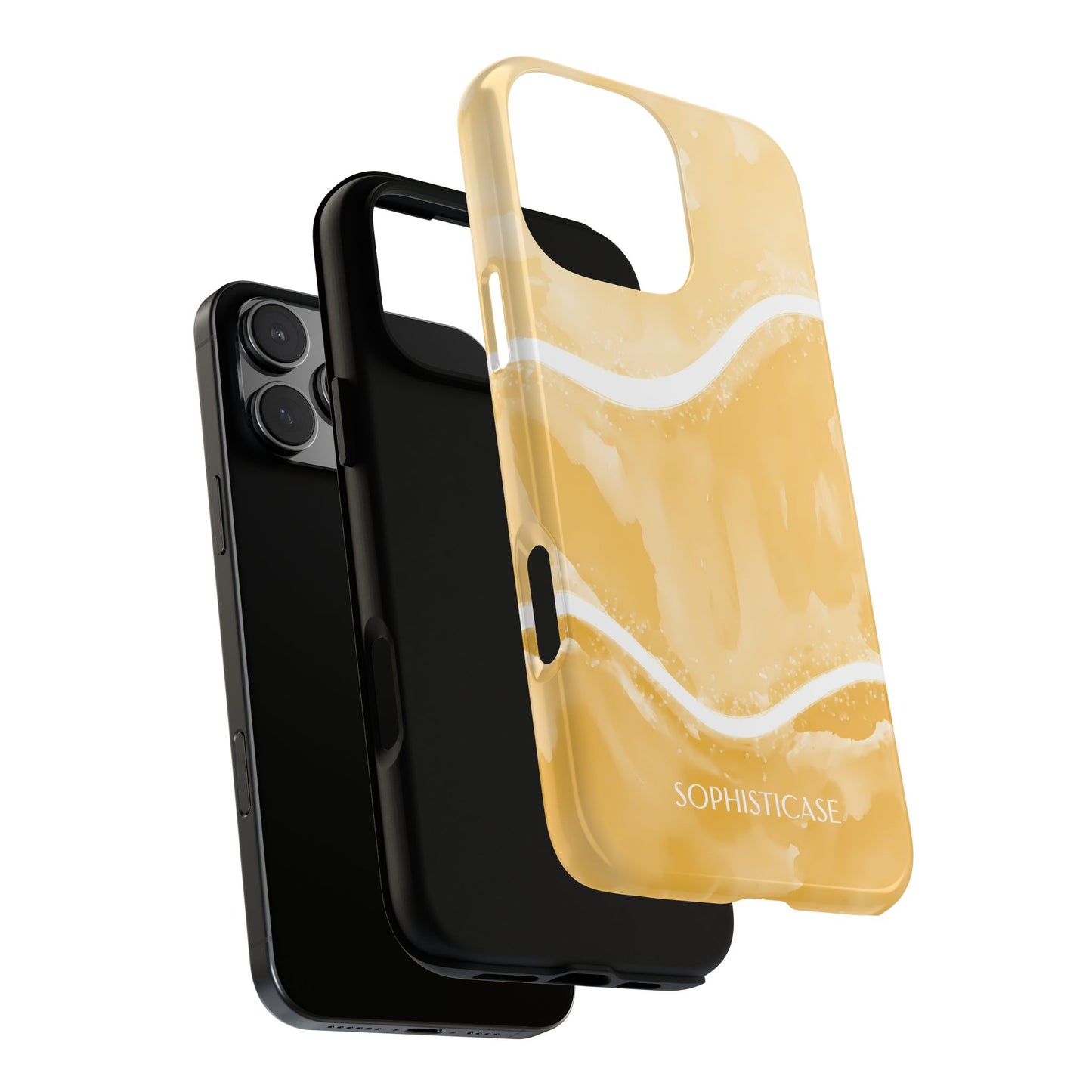 Serenity in Yellow - Protective Phone Case for iPhone