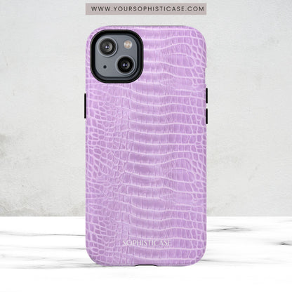 Luxe Leather in Purple - Magsafe Case
