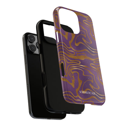 Cosmic Zebra in Purple - iPhone Case, Samsung Galaxy Case, Google Pixel Case