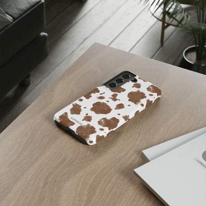 Holy Cow in Brown - iPhone Case, Samsung Galaxy Case, Google Pixel Case