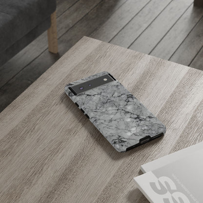 Marble Opulence in Grey - iPhone Case, Samsung Galaxy Case, Google Pixel Case