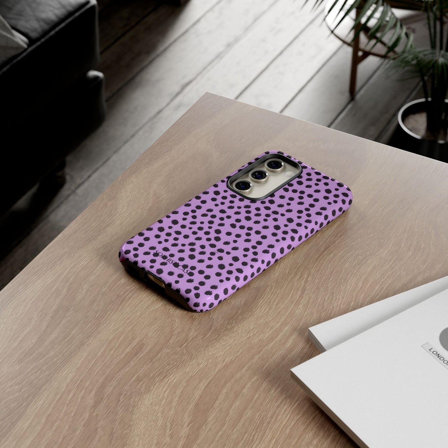 Cheetahs and Liars in Purple - Tough Phone Case