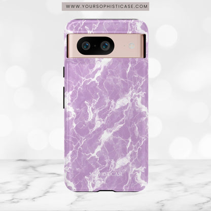 Marble Crush in Purple - Tough Phone Case