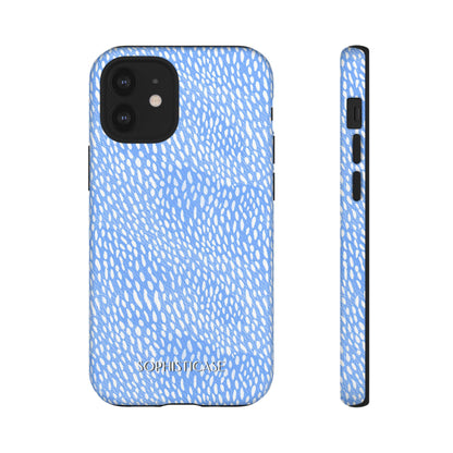 Oh Deer! in Blue - Protective Phone Case for iPhone