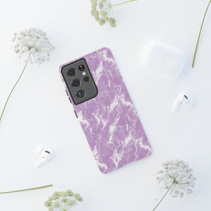 Marble Crush in Purple - Tough Phone Case