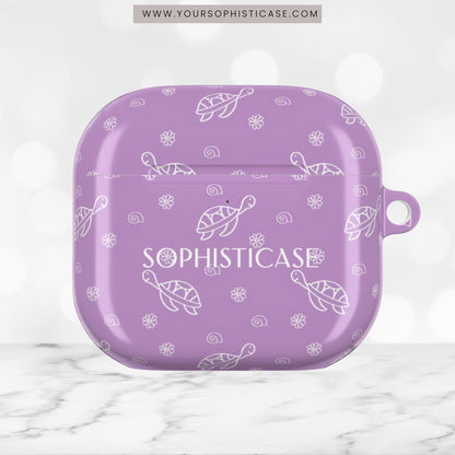 AirPod Cases - Turtle Island in Purple