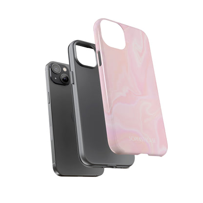 Liquid Magic in Pink Haze - Protective Phone Case for iPhone