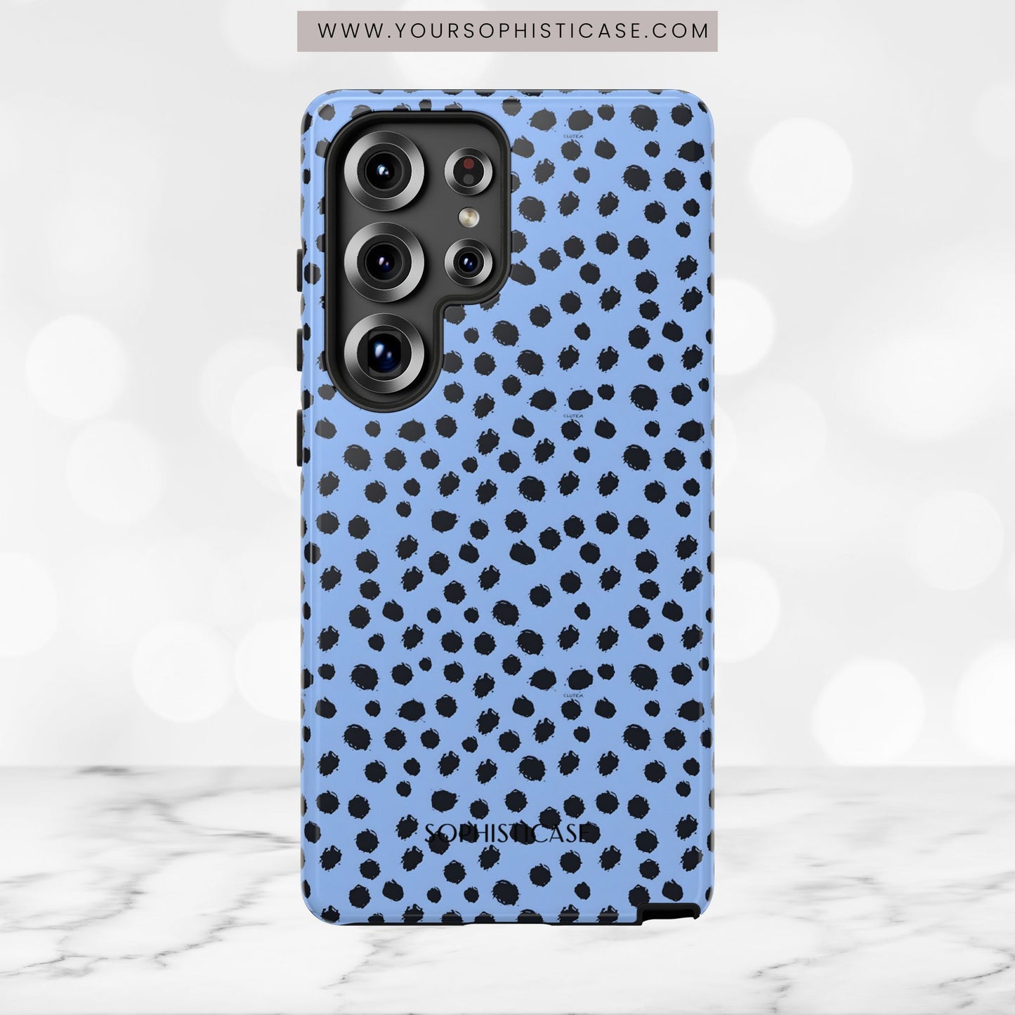 Cheetahs and Liars in Blue - Tough Phone Case