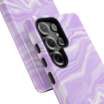 Liquid Dreams in Light Purple - Tough Phone Case