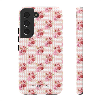 Rose Diamond Romance in Juliette - Tough Phone Case