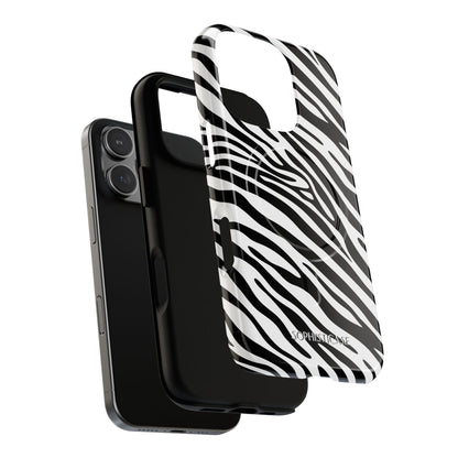 Dark Thoughts in Urban Zebra - iPhone Magsafe Case