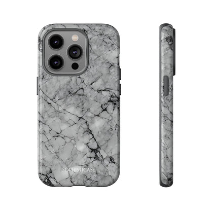 Marble Opulence in Grey - iPhone Case, Samsung Galaxy Case, Google Pixel Case