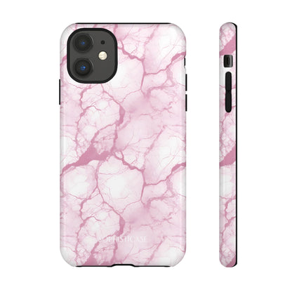 Marble Opulence in Pink - iPhone Magsafe Case