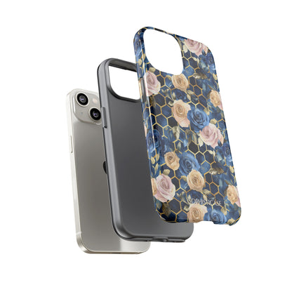Royal Floral in Midnight Rose - Tough Phone Case