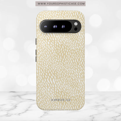 Oh Deer! in Neutral Beige- Tough Phone Case