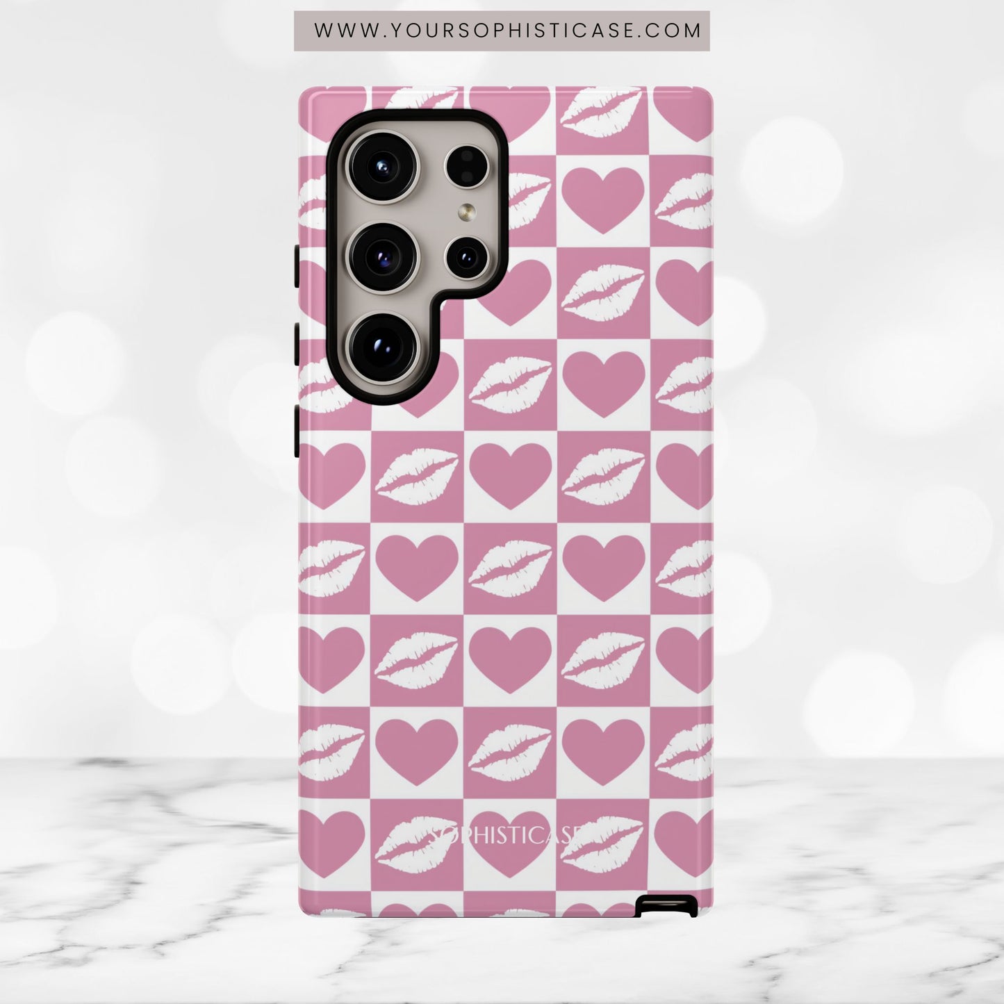 Belle Amie in Pink - iPhone Case, Samsung Galaxy Case, Google Pixel Case